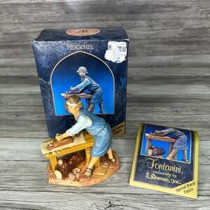 Fontanini Nativity Herschel Carpenter Apprentice #168 65343 Italy Special Event